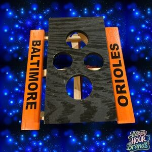 Baltimore Orioles Craft Condiment Picnic Table Pre Owned